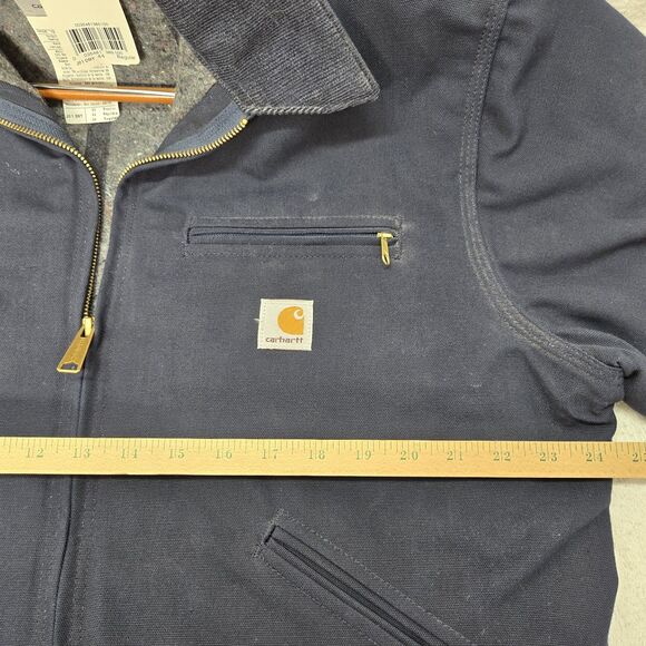 Carhartt J01 DNY Corduroy Blanket Chore Jacket Detroit 44 Regular Vintage NWT - Picture 9 of 11